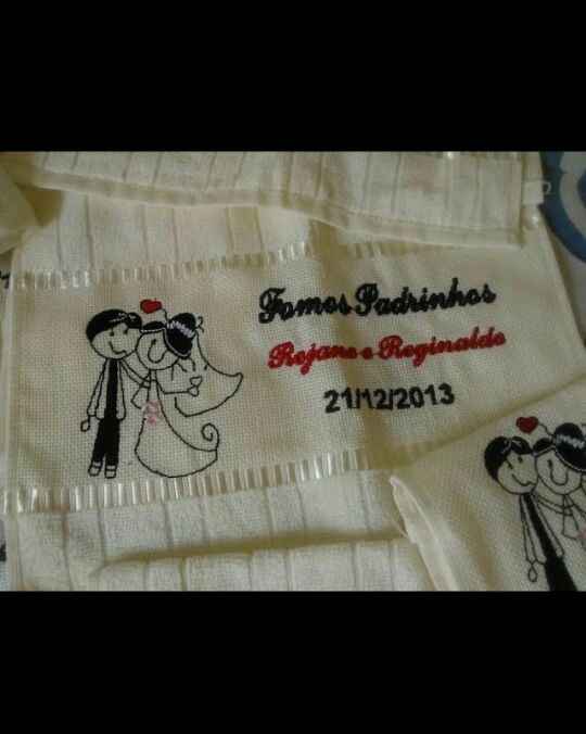 Lembrancinhas para os padrinhos - 1