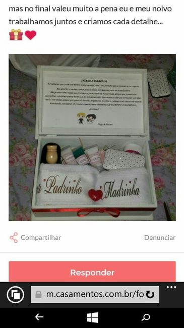 O que dar no convite dos padrinhos? - 4