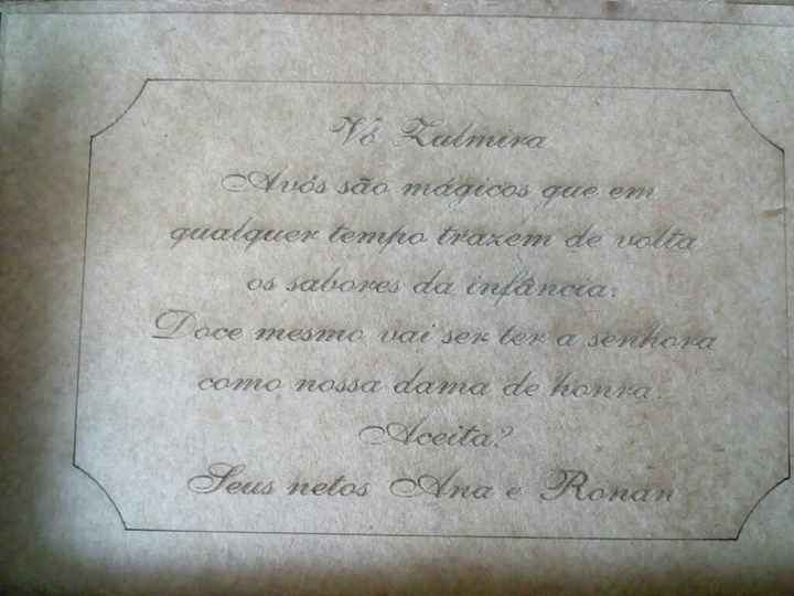Lembranças  padrinhos - vem ver! - 2