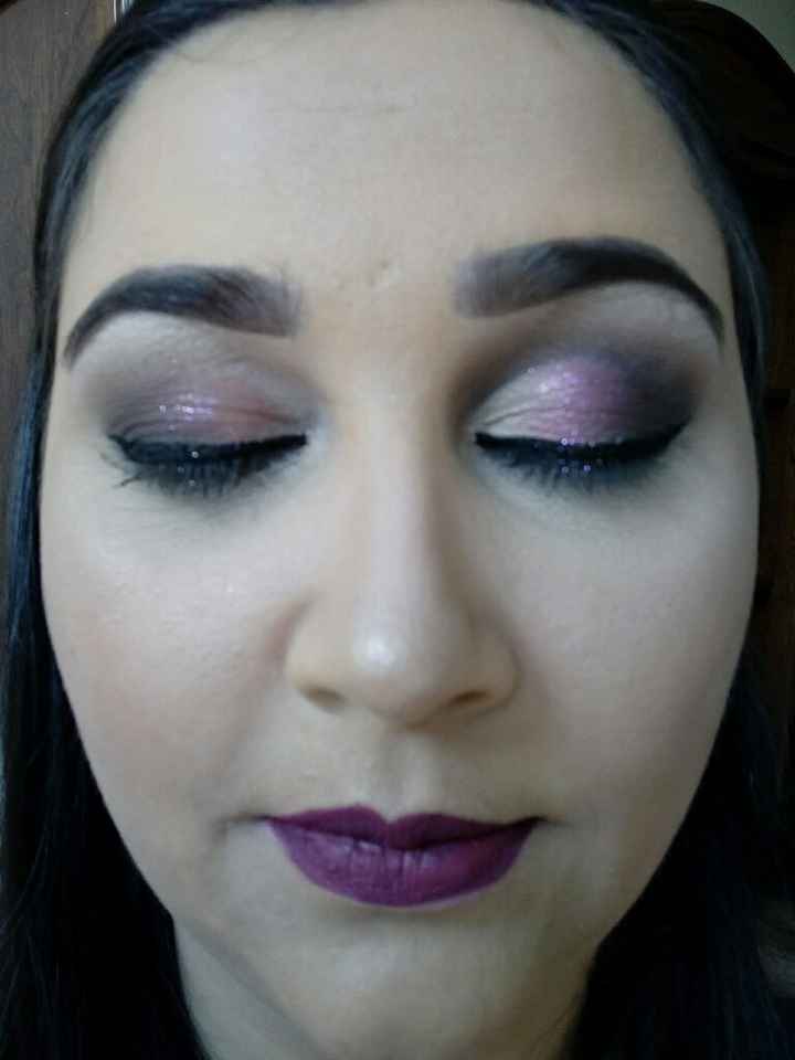Teste cabelo e maquiagem - 2