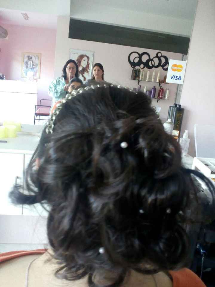 Teste cabelo e maquiagem - 4