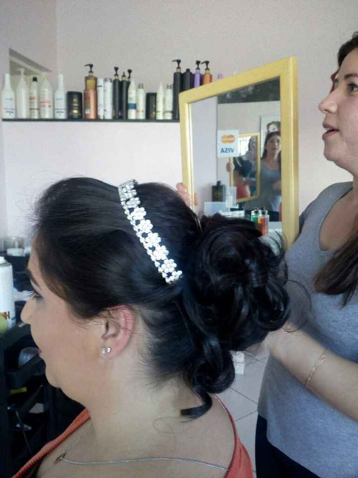 Teste cabelo e maquiagem - 5