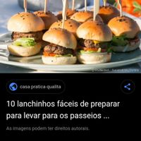 Salgados como entrada no cardápio. Corre o risco de esfriar e ficar ruim? - 1