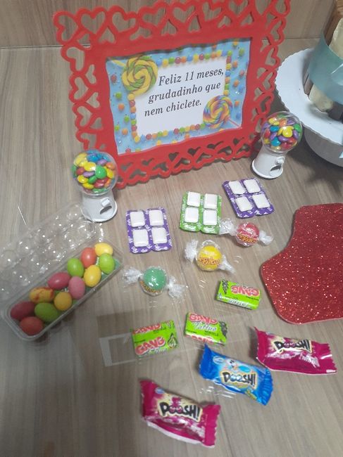Nossas bodas de chicletes🍬 4