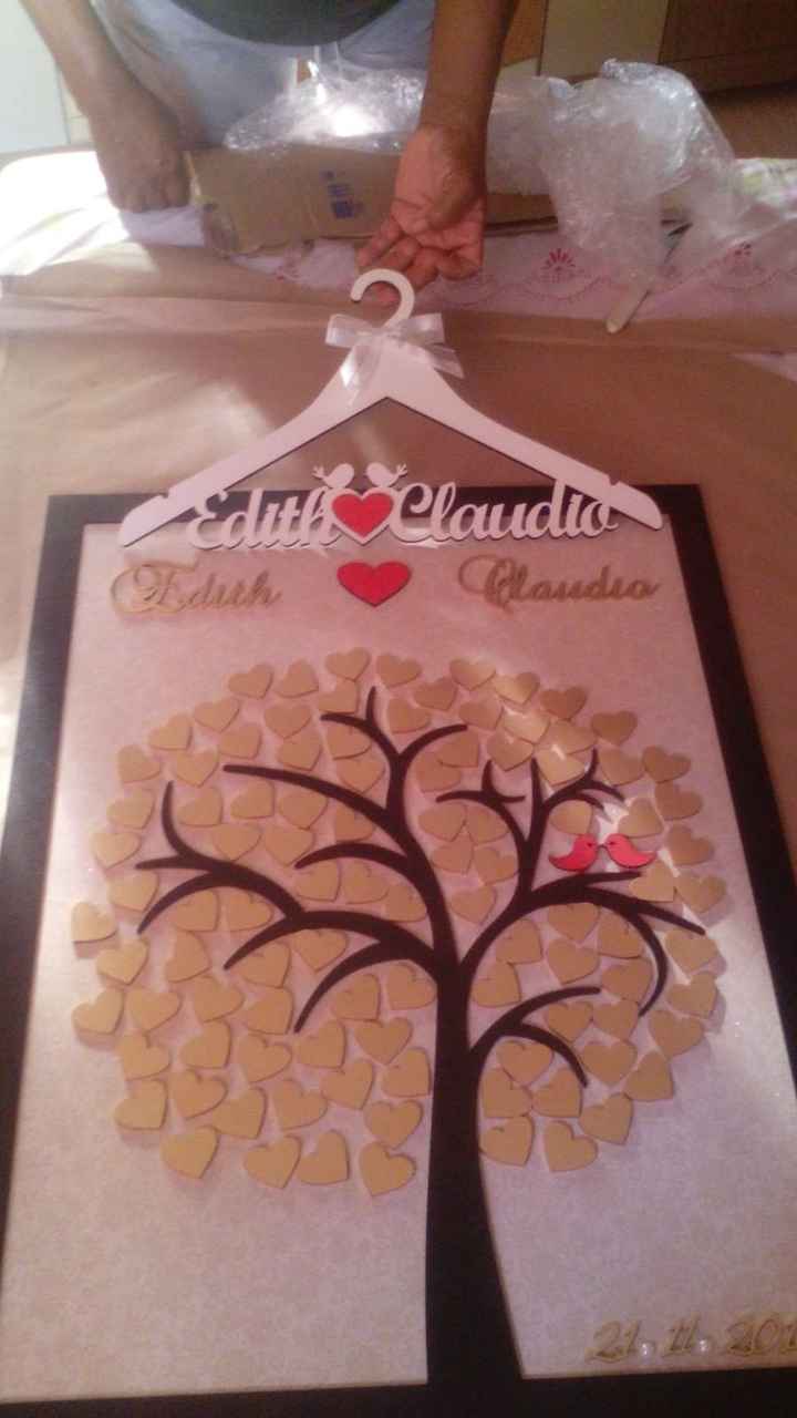 Quadro de Assinatura e Cabide