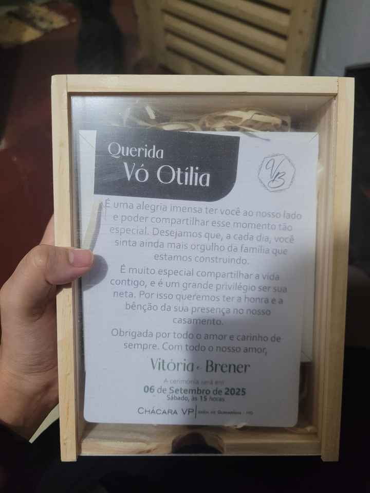 Convite dos avós - 1