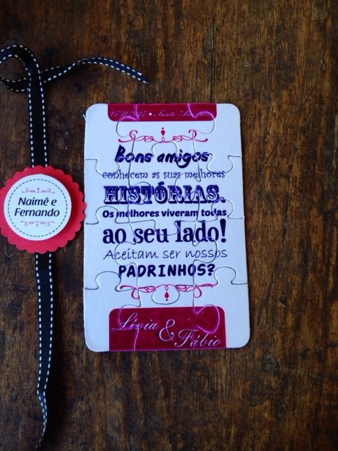 Convite das madrinhas!! - 1