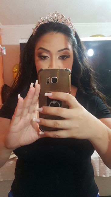 Teste de Penteado e Maquiagem 5