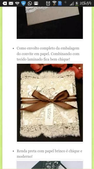 Definir modelo do convite: ok! - 2