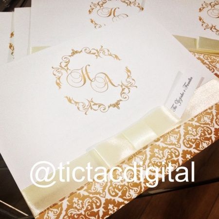 Convite de casamento