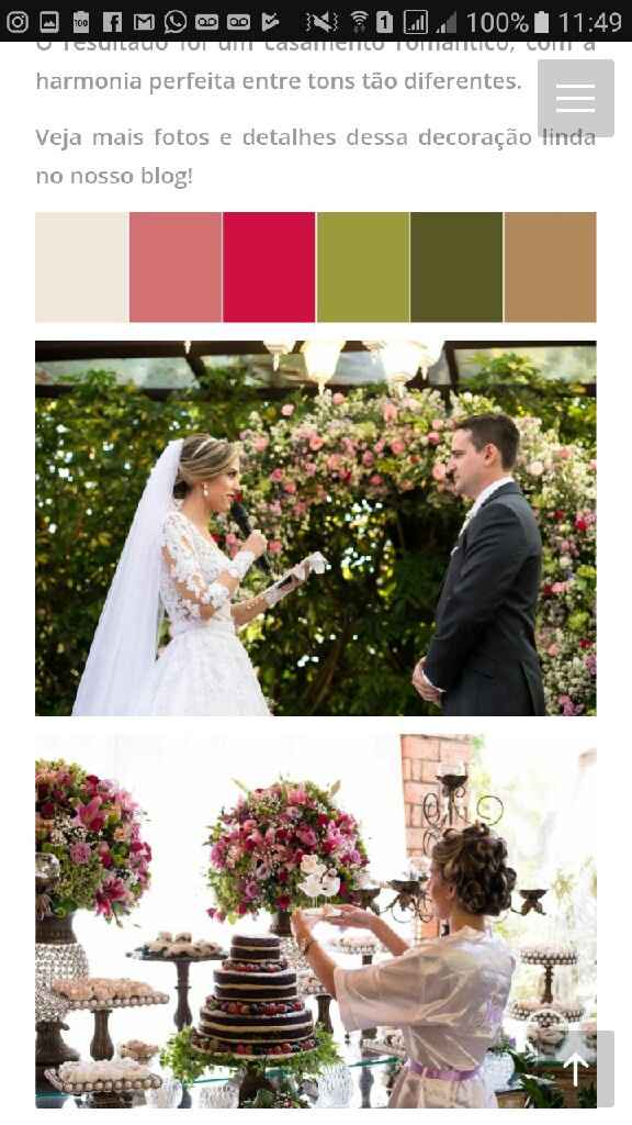 Lugar do casamento×paleta de cores - 1