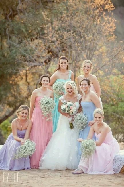 Vestidos para as bridesmaide - 1