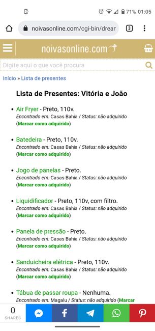 Minha lista de presentes #vemver 1