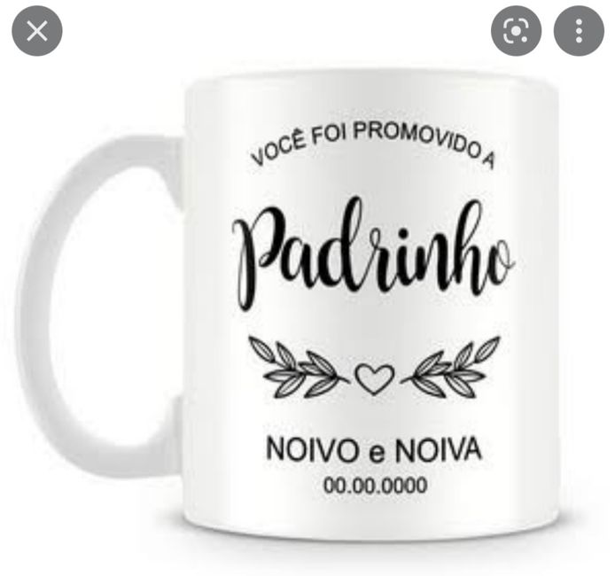 lembrancinha padrinhos - Vem ver 2