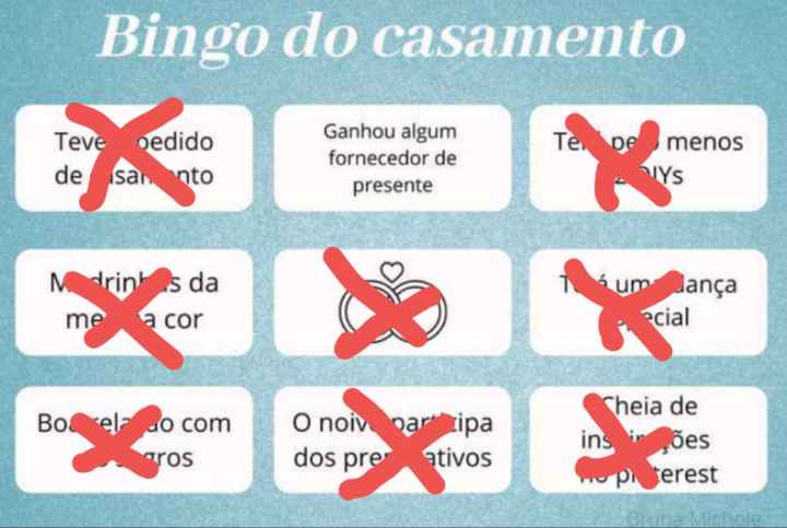 Bingo do Casamento - 1