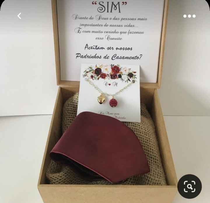 Convite padrinhos - 1