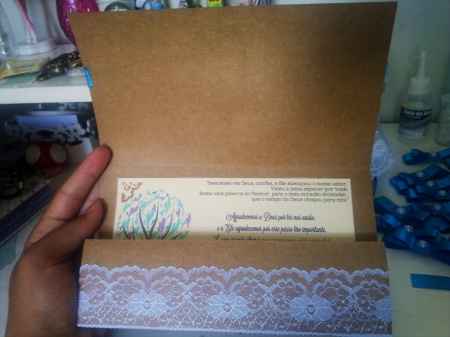 convite noivado diy