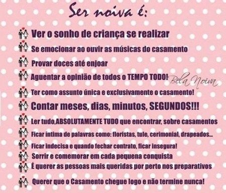 Ser noiva