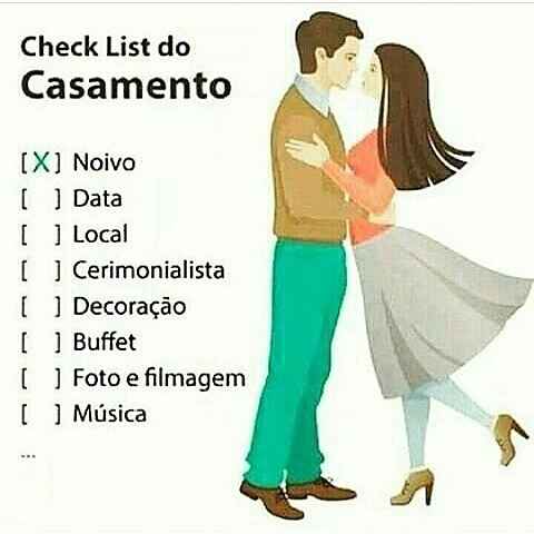 Descontrair | check list de casamento - 1