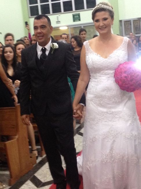 ele chorou horrores e olha que eu que sou a manteiga e fui so sorrisos