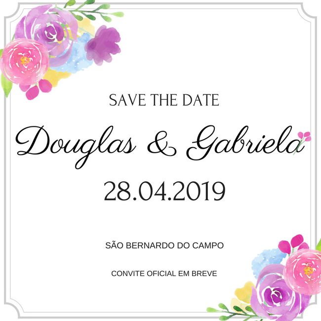 save the date 2