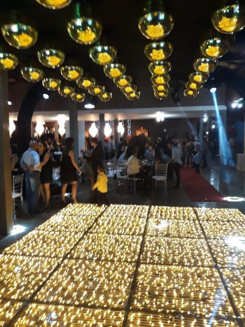 pista luz de led