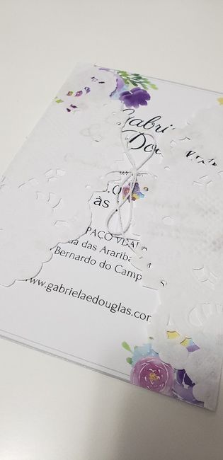 Convites de Casamento 9