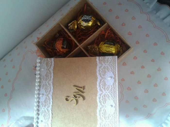 Meu convite para os padrinhos diy - 2