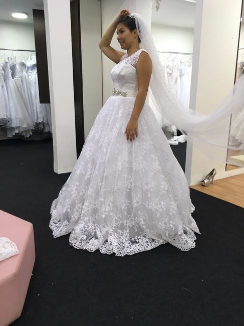 Vestido de renda