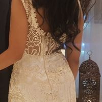 Qual dos dois vestido todo branco ou branco com dourado? - 2