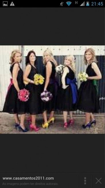 Damas de preto - 1