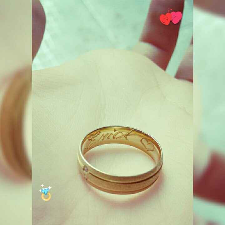 Minha aliança de noivado e casamento - 3