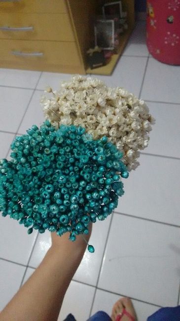 Buquê azul ou azul com branco ? - 3