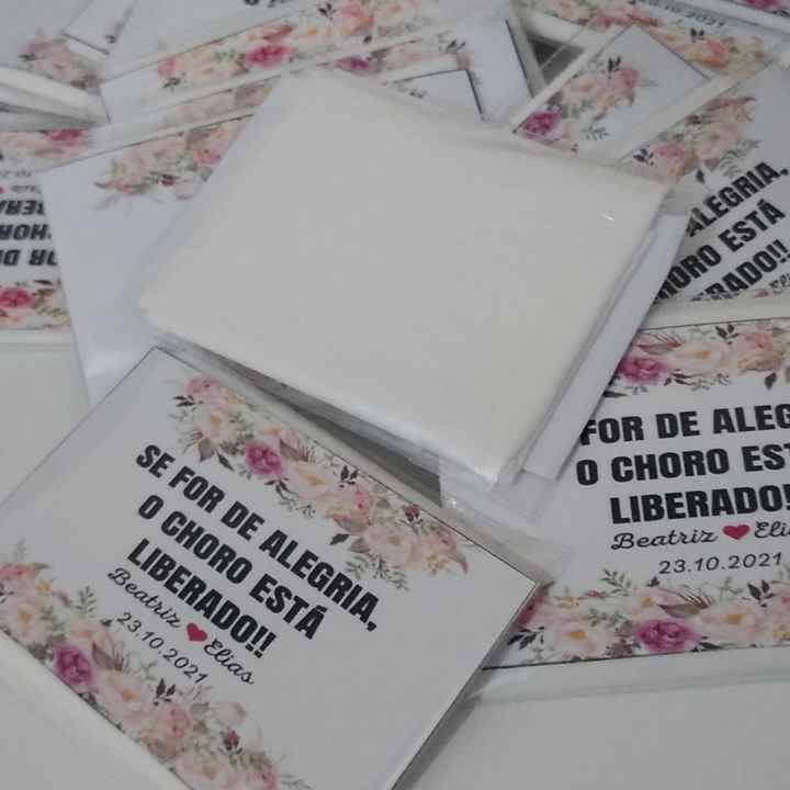 Lençinhos fofos para a hora da cerimônia - 2