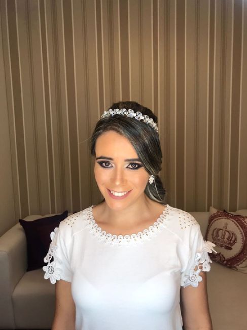 Meu teste do penteado 3