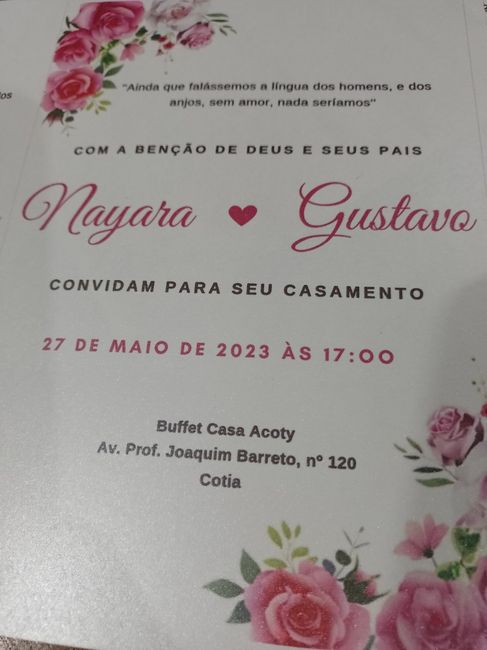 Convite de Casamento 2