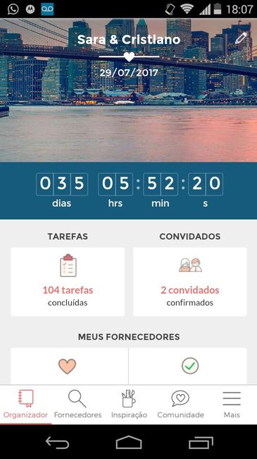 Hoje nós estamos como ? #feeeliizzz - 1