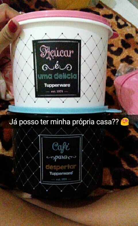 Ganhei tupperware!!!! vem ver - 1