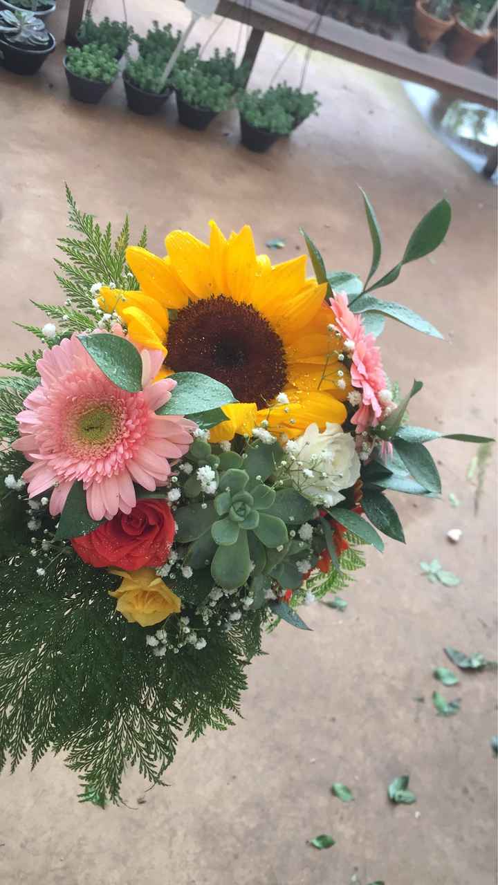 Buquê “tropical” do pré wedding/elopment #vemver - 2