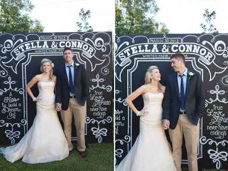 Backdrop casamento