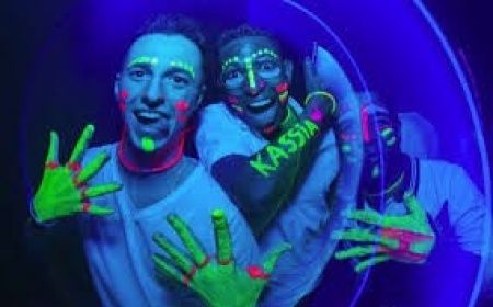 tinta fluorescente para pele