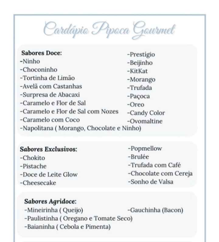 Meninas, o que vocês acham de pipoca gourmet? - 1
