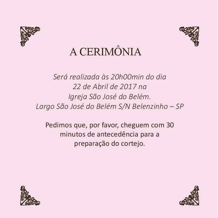 Local do Casamento