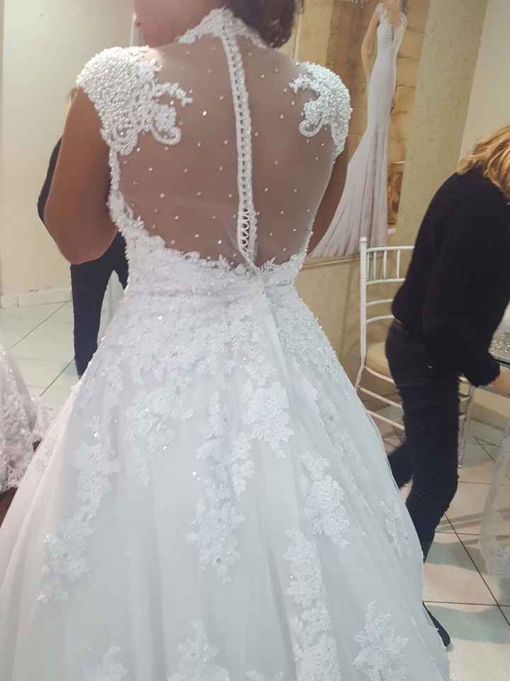 Ganhei meu vestido de noiva ... Emoção que não cabe em mim