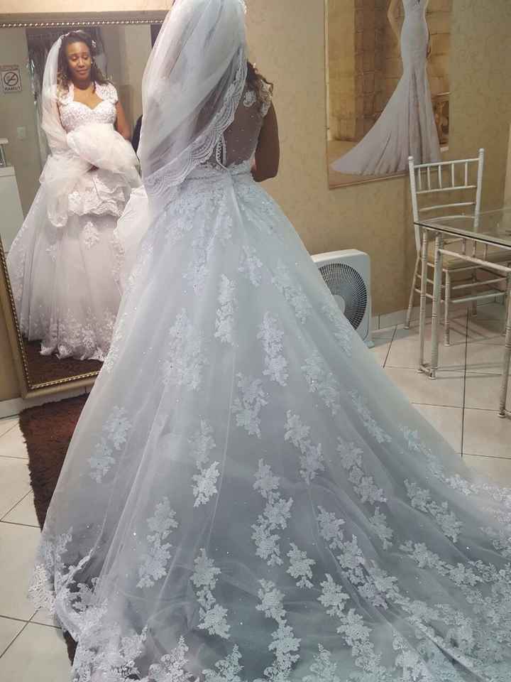 Ganhei meu vestido de noiva ... Emoção que não cabe em mim