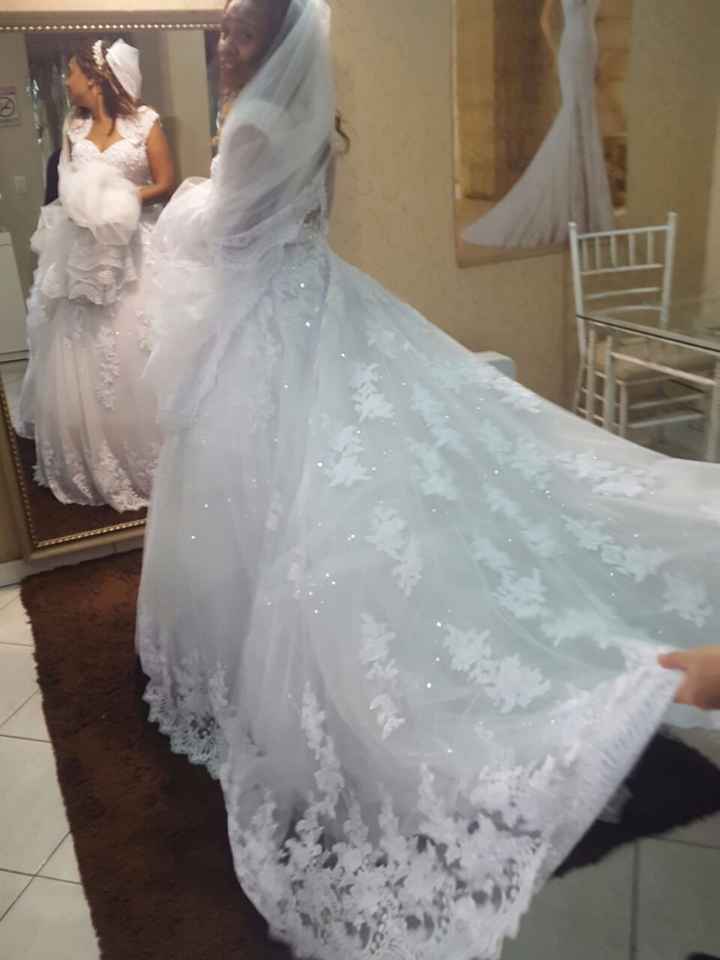 Ganhei meu vestido de noiva ... Emoção que não cabe em mim