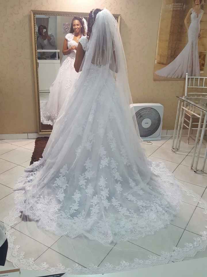 Ganhei meu vestido de noiva ... Emoção que não cabe em mim