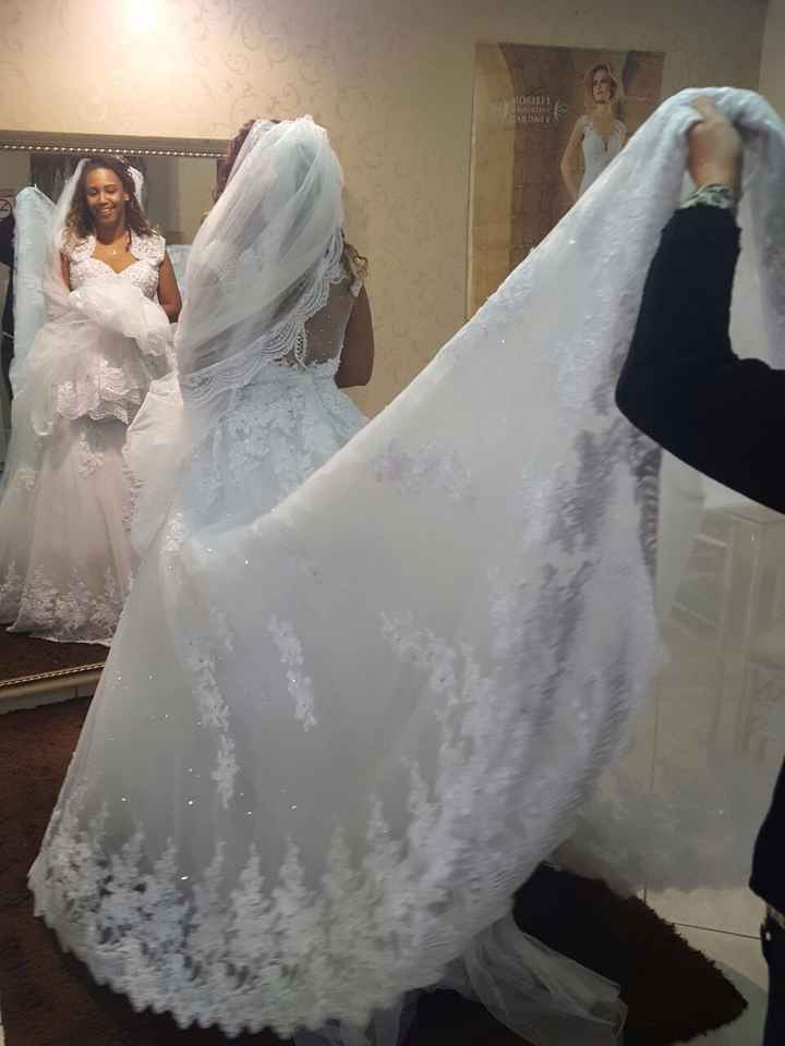 Ganhei meu vestido de noiva ... Emoção que não cabe em mim