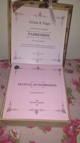 Final de Semana Produtivo - Entrega dos Convites dos Padrinhos