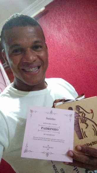 Meu irmão - Recebeu o dele em Salvador